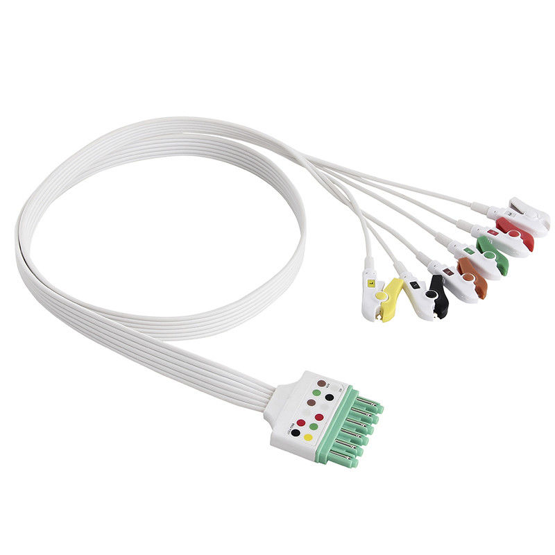 드레거 MP03424 버릴 수 있는 ECG 리드선은 5 리드 포착기 클립 IEC 무한대 M300 M540에서 설정했습니다
