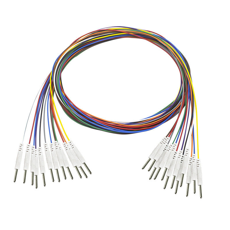 Din 2.0 플러그 2.0mm 핀 타입 EEG 전극 케이블 EEG 캡 표준 길이 1.5M