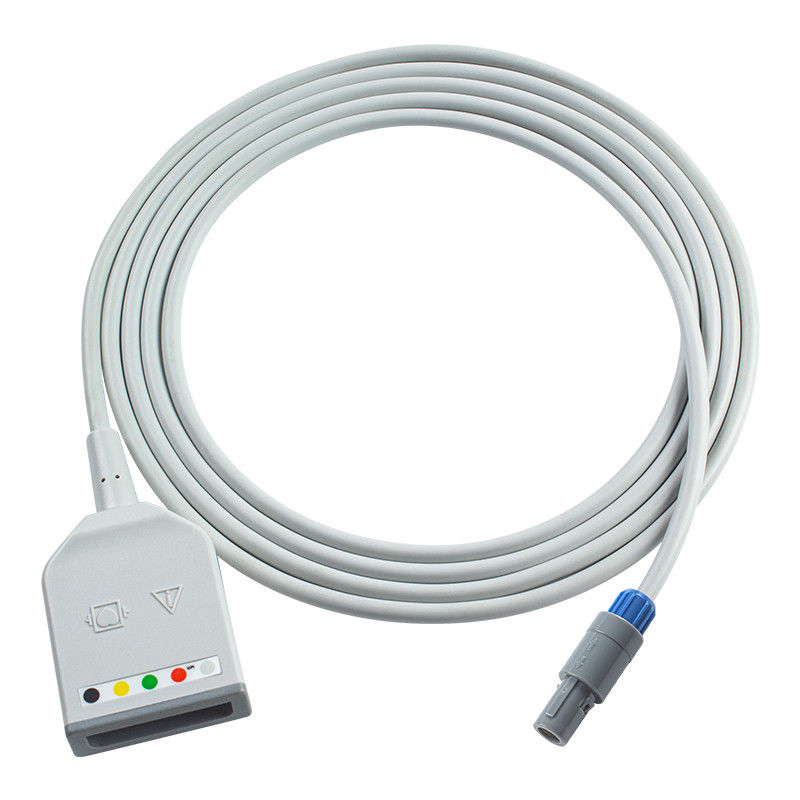 바이오시스 레모 6Pin 5Lead ECG 트렁크 어댑터 케이블 BPM-103 Tepas Kma800 ECG 확장 케이블 유로 스타일