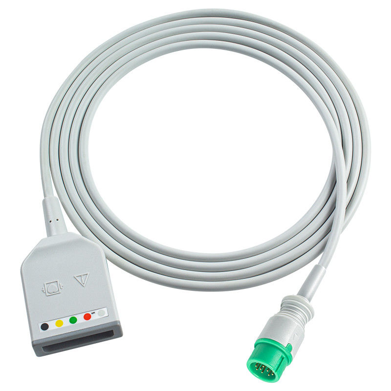 마인드레이 데이터스코프 12Pin 5Lead ECG 트렁크 어댑터 케이블 0010-30-42719 009-004728-00 ECG 확장 케이블
