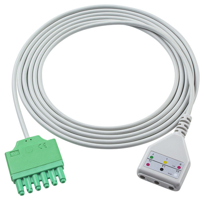 시멘스 드래거 인피니티 M540 ECG 트렁크 어댑터 케이블 드레이거 ECG 케이블 딘 스타일 ECG 확장 케이블