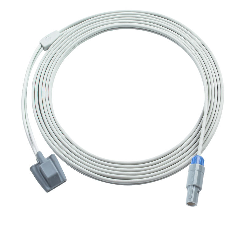 호환되는 인피니엄 영유아 부드러운 끝 직선 SpO2 탐사 3M 6Pin Waveline EZ MAX Waveline Pro