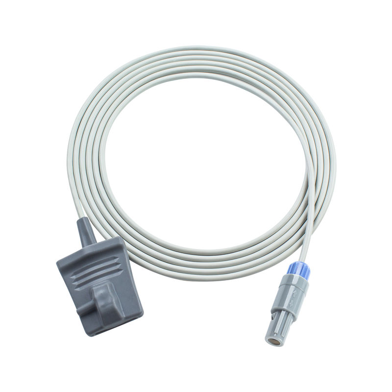 유니커 Yk8000c SpO2 탐사 케이블 유니커 6Pin 성인 소프트 톱 3.0M