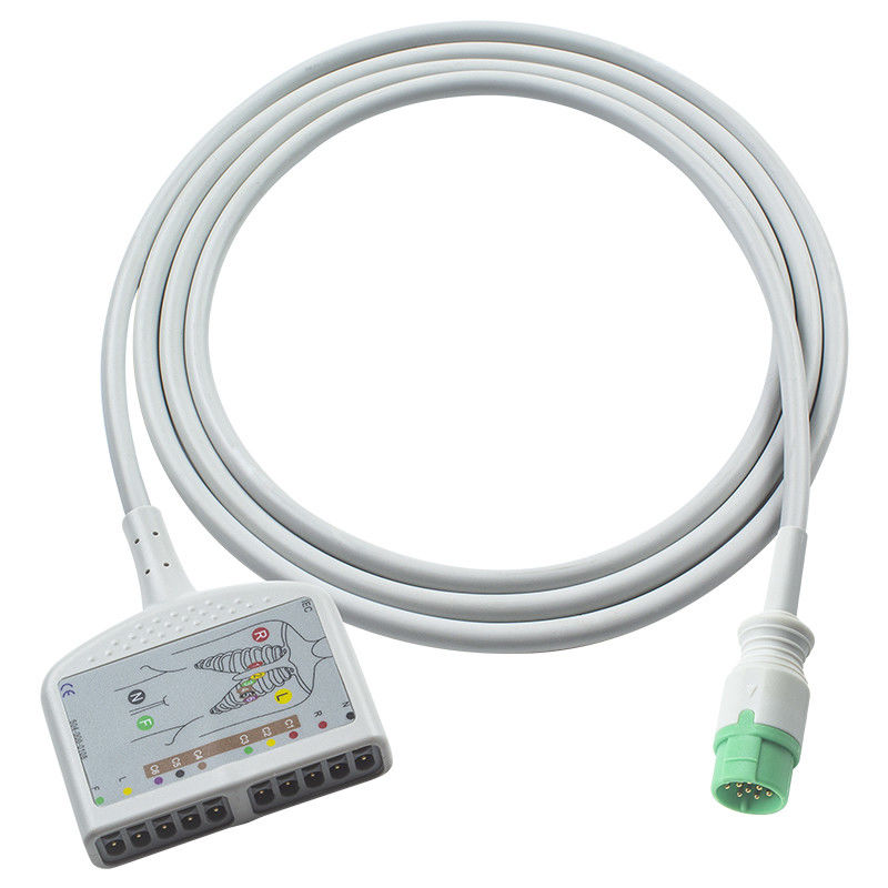 Mindray BeneHeart D6 ECG 트렁크 케이블과 호환됩니다.