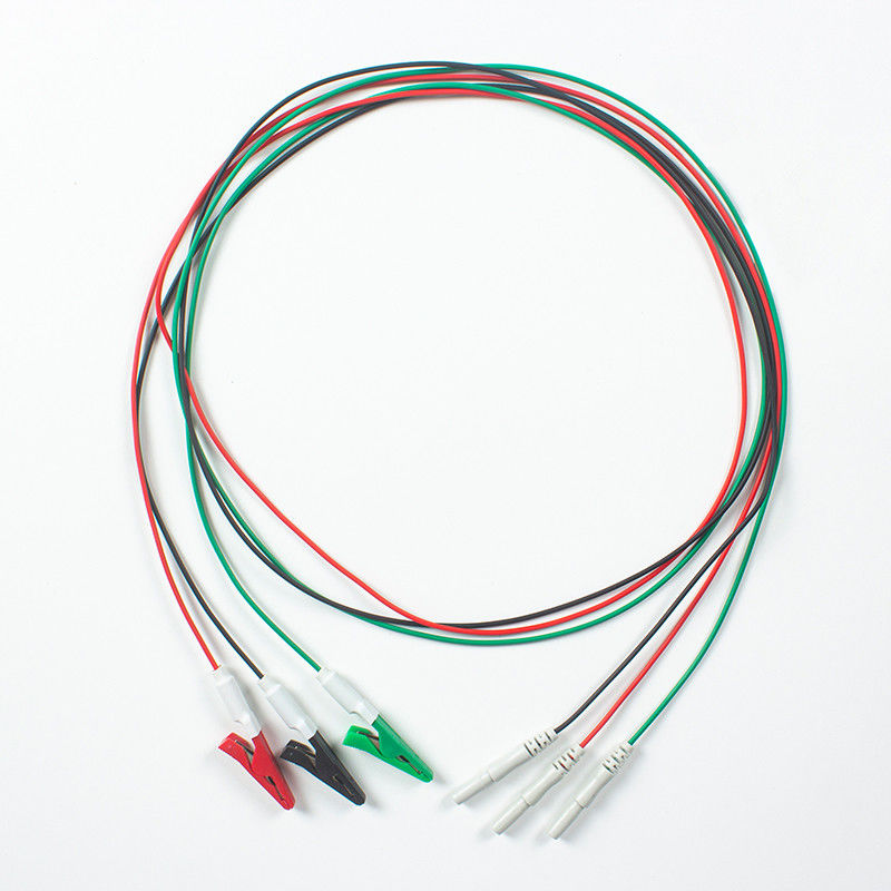 호환 ECG 케이블 to Animal Din Type to Animal Grabber 3Lead