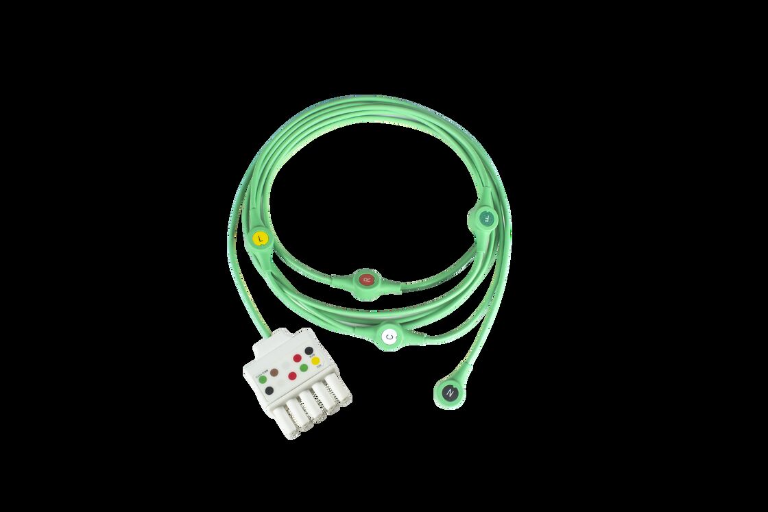 시멘 드레이거 모노리드 MS16160 MS16161 ECG ECG 환자 케이블과 리드 와이어 3 리드 와이어 듀얼 5Pin