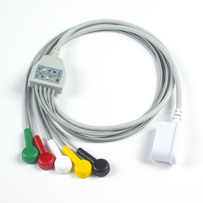 호환되는 GE SEER 1000 Leadwire 세트 2104816-001 GE Seer 5 Lead IEC Snap 2067634-019 (1개 주문하면 1개 무료)