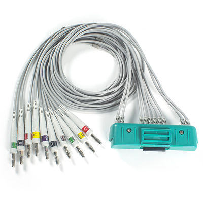 EKG 케이블 10Lead IEC 바나나 4.0mm 니혼 코덴 ECG-9320 ECG-9522P BR-911D